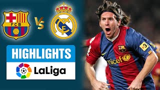 BARCELONA - REAL MADRID | Messi 19 tuổi và cú Hattrick thần thánh trước "Dải ngân hà" | Laliga 06/07