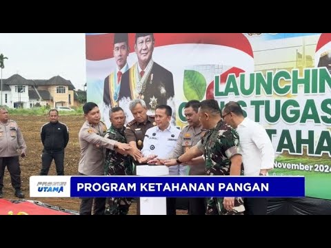 DUKUNG KETAHANAN PANGAN, POLDA SUMUT SIAPKAN LAHAN SELUAS 50 HEKTARE