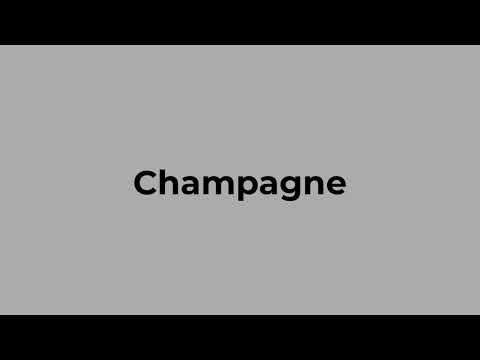How to pronounce Champagne