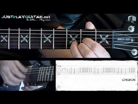 [ METALLICA - Nothing else matters ] how to play part 2/2 [ free guitar lesson ] with tabs