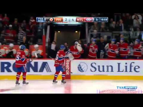P.A. Parenteau Deflection Goal vs Philadelphia 4-2 (11/15/14)