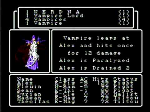 Worst Werdna Luck Ever - Wizardry (NES) [RPG Conquest] [First Play]