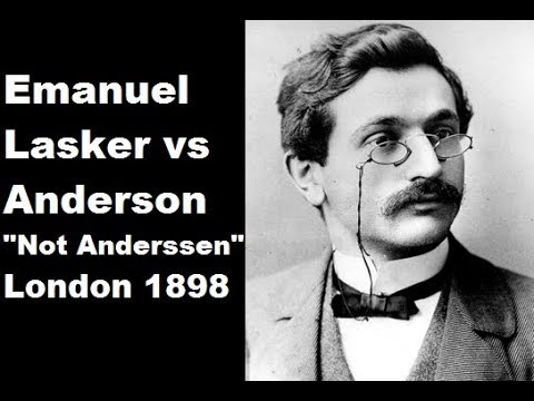 Emanuel Lasker vs Anderson - London (1898) #50