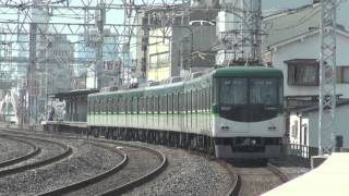 preview picture of video '【京阪電鉄】6000系6001F普通出町柳行@土居('13/03)'