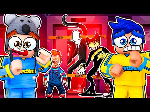 CUIDADO COM OS MONSTROS NO ELEVADOR DO ROBLOX - Brancoala Games
