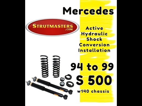 How To Fix The Rear Suspension On A Mercedes S500