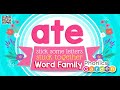 ATE | Word Family | Stick Some Letters Stuck Together | Phonics Garden