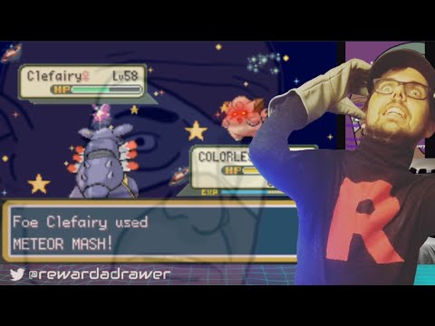 TEAM ROCKET vs. ELITE FOUR!  Pokémon Fire Red Nuzlocke Randomizer in Team Rocket Grunt Cosplay!