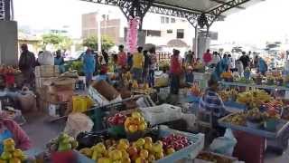 preview picture of video 'Day8 (Salcedo Market) - entering the food section 10 Day Ecuador & Amazon Adventure (May 2014)'