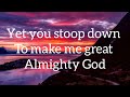 ALMIGHTY LYRICS - PARACHUTE BAND 