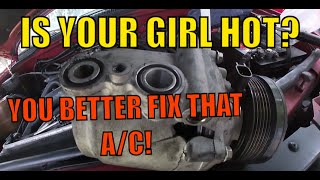 A/C Hack solved! 02 Ford Explorer 4.6 Full AC System Repair