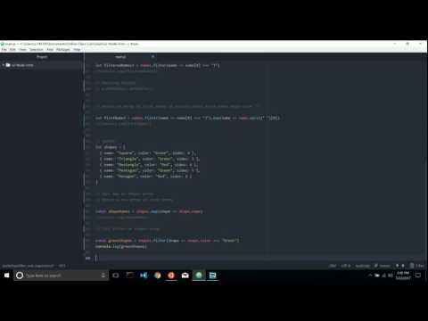 Filter And Map Javascript Array Methods Part 18