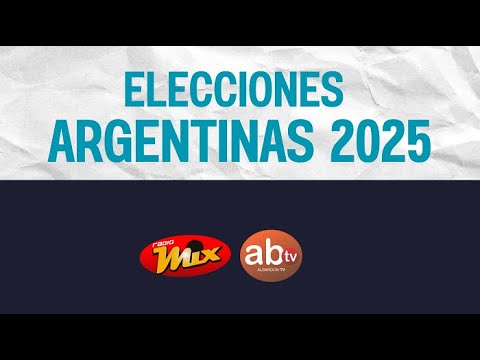🗳️ Operativo Elecciones 2025 EN VIVO | Cobertura Completa por Albardón TV y Radio Mix 97.7