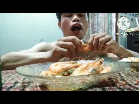 shrimp mukbang☺️ (3 kings alas tv)