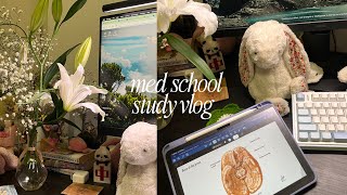 med school study vlog 🧠 | neuro anatomy, picnics, extremely busy productive week at uni