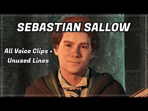 Hogwarts Legacy - Sebastian Sallow Voice Clips/Audio Files (Cut/Unused Lines Included)