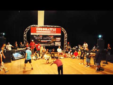 Eurobattle Brazil Qualifier 2014 Amazon/QDM/Floor ridersVS ROCK NIGGAZ