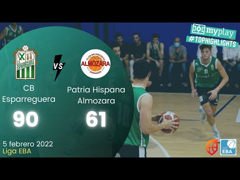 Highlights EBA | Tenea CB Esparreguera - Patria Hispana Seguros Almozara