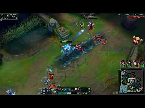 Early Game Laning 1v1 Kog'Maw vs Yone Mid