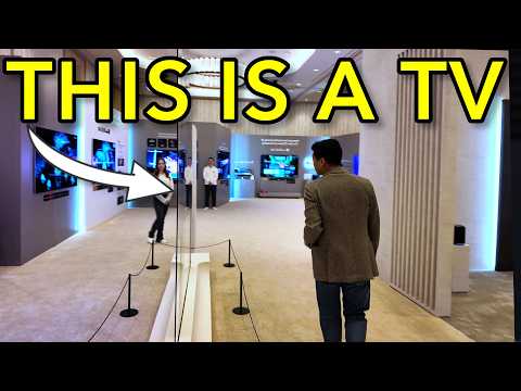 Most Extreme TVs I Saw at CES 2026 — Biggest, Thinnest & Brightest