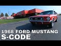 1968 Ford Mustang S Code Coupe For Sale