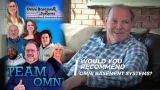 Watch video: David from Hamilton gives testimonial about the Omni Basement Systems