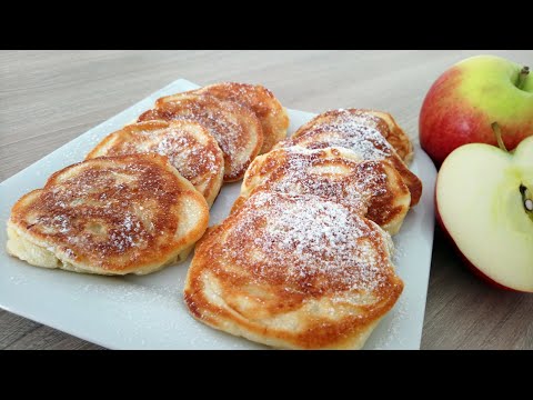 🍎 Racuchy na maślance z jabłkami 🍎