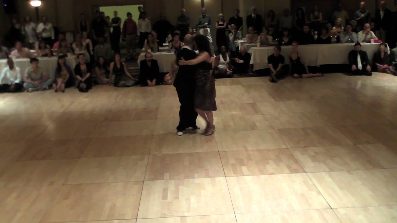 Pablo Pugliese and Noel Strazza, milonga
