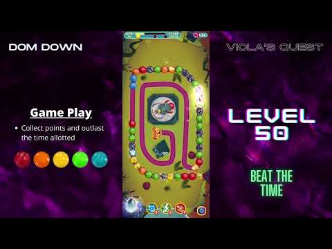 Viola's Quest 🟣🟠🔴 / Level 50 / Dom Down