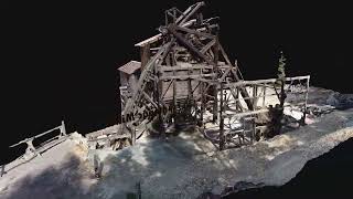 This is a 3d rendering of the old mill of the Frontenac Mine. This building is one of the highlights you see along the Frontenac Trail near Idaho Springs.