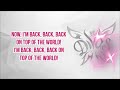 WWE Total Divas On Top Of The World Theme Song Lyrics