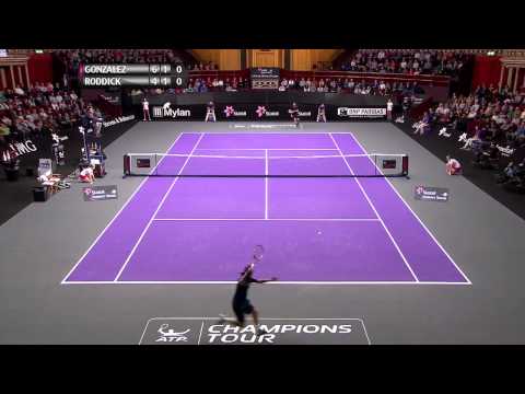 Fernando Gonzalez vs Andy Roddick - Final - АТР Statoil Masters London 2014