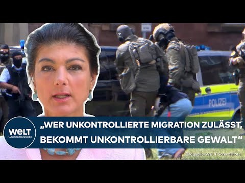 SOLINGEN: Sahra Wagenknecht "Ampel lernresistent"! BSW-Chefin für Abkehr von bisheriger Asylpolitik