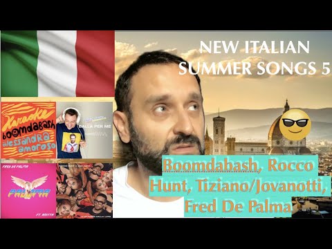 New Italian Summer Hits 2020 part5 Reaction | Boomdabash/Amoroso|R. Hunt|De Palma GOOD VERSION