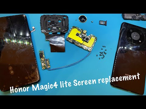 Wie man das LCD-Display des Honor Magic 4 Lite austauscht