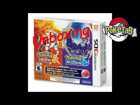 POKETAB UNBOXING : POKEMON SUN & MOON DUAL PACK