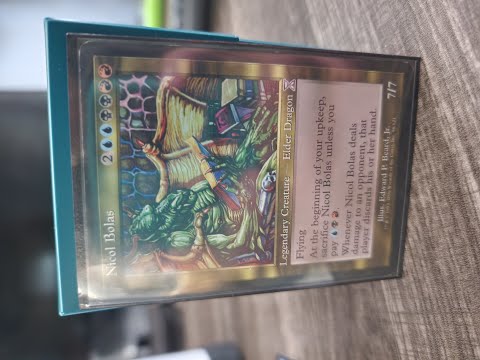 Commander Deck Tech - Nicol Bolas - High Power Dragon Tribal!