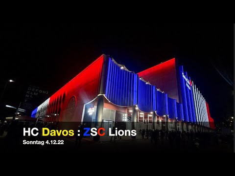 HC Davos : ZSC Lions Sonntag 4.12.2022