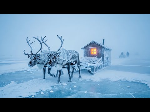 100km Daily Migration | Inside the Moving Tents of Nenets Nomads in Siberia