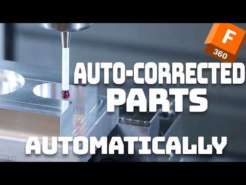 Perfect Parts Automatically in a Haas VM2 with Fusion 360 In-Process Probing