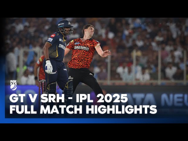 Can Cummins keep hope alive? Gujarat Titans v Sunrisers Hyderabad I Highlights I IPL I Fox Cricket