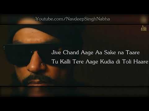 BOHEMIA - "ATOM BOMB" HD Only Lyrics By "Bohemia" ft. "Ricky T"