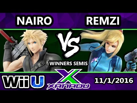 S@X 174 - NRG | Nairo (Cloud) Vs. EZG | Remzi (ZSS) - SSB4 Winners Semis - Smash for Wii U - Smash 4