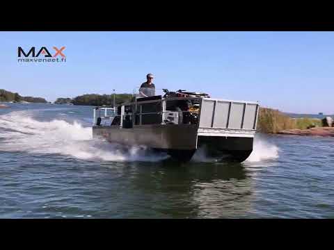 Mönkijä veneen kyytiin MAX 58 alumiinivene