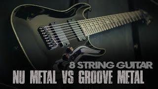Video thumbnail for Nu Metal vs Groove Metal - Schecter Hellraiser C8 - 8 String Guitar by Alex Chichikailo