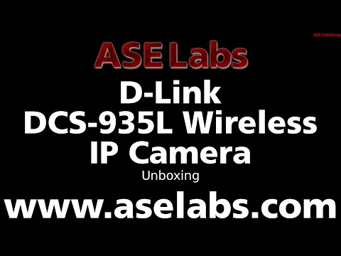 D-Link DCS-935L Wireless IP Camera Unboxing - ASE Labs
