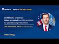 EXIM Bank Chairman John Jovanovic On US Priorities For Global Competitiveness