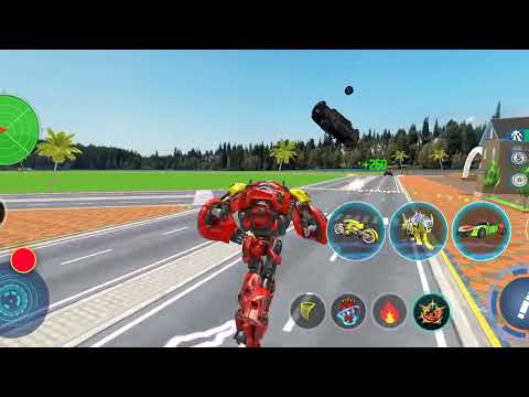 Flying Wild Tiger Robot Game