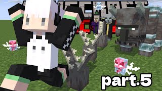 【100days】襲撃イベントで企画終了？！【統合版マイクラ】