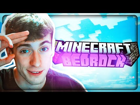 HO PROVATO A GIOCARE a MINECRAFT BEDROCK (FINITO MALISSIMO)